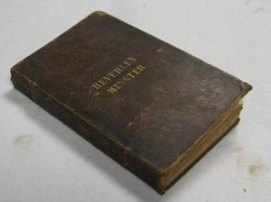1831 SIGNED REV JOS COLTMAN BEVERLY MINSTER PRAYER BOOK - Picture 1 of 1