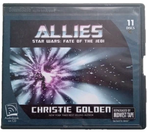 Allies, Star Wars, Fate of the Jedi, Eleven Discs, Audiobook On CD, Midwest Tape - Picture 1 of 16