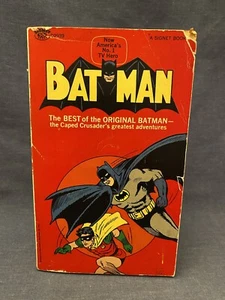 1966 1st BATMAN PAPERBACK SIGNET BOOKS BEST OF THE ORIGINAL BATMAN First Print - Imagen 1 de 14