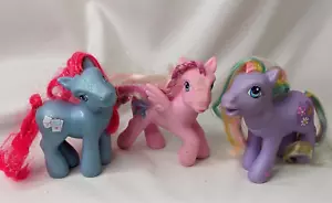 My Little Pony Figure Pegasus Lot Hidden Treasure Love Wishes Spring Carnivale - Picture 1 of 6