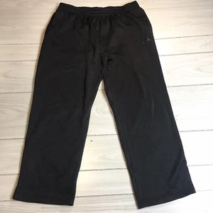 Adidas Pants Mens X Large Black Tech Fleece Climawarm Sweatpants Gym Workout - Picture 1 of 5
