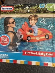 Little Tikes Fire Truck Ride-On Toddler Pool Float LT2722FT BNIB - Picture 1 of 4