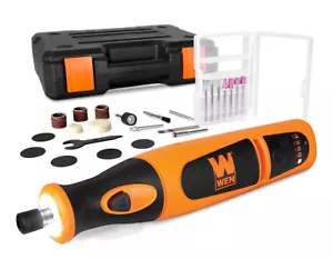 WEN 23072 Kit Utensili Rotanti Senza Fili Li-Ion Velocità Variabile con Accessorio 24 Pezzi - Foto 1 di 5