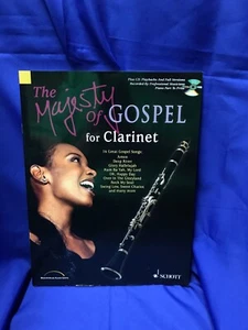 The Majesty of Gospel for Clarinet Play-Along Book w/CD - Picture 1 of 4