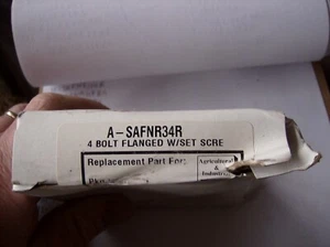 SAFNR34R 4 BOLT FLANGE BEARING  - Picture 1 of 2