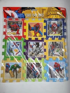 Spiderman Foam Play Mats 9x9 Puzzle - Picture 1 of 1
