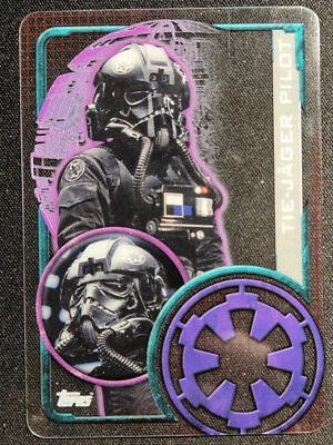 NEU Force Attax Rogue One #199 - TIE-Jäger Pilot (Halbtransparent) - Bild 1 von 2