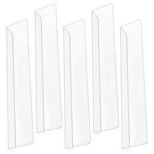5 Pcs PVC Baffle Couch Bottom Blocker Bumper Bed Accessories Under Furniture - Imagen 1 de 12