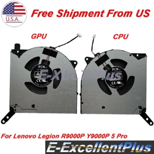 For Lenovo Legion 5 5i Pro 16ACH6H 16ITH6H R9000P Y9000P CPU & GPU Cooling Fan - Afbeelding 1 van 9