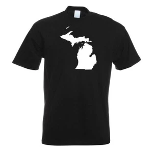 USA - Bundesstaat - Michigan T-Shirt Motiv bedruckt Funshirt Design Print - Picture 1 of 19