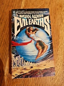 Brian Aldiss Evil Earths Anthology 1979 PB Dick, Vance, Clarke, Campbell, Leiber - Imagen 1 de 5