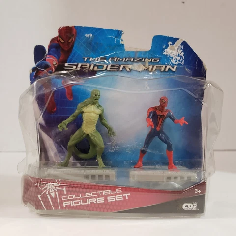 The Amazing Spider-Man The Lizard Collectible Figure Set 2012 DAMAGE BOX Cover