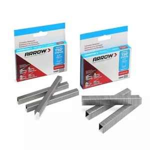 ARROW T50 Stainless Steel Staples Pack Set #508SS1 1/2'' 12mmǺSS1 3/8'' 10mm - Picture 1 of 6