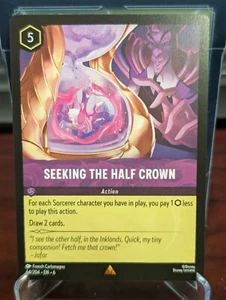 Seeking the Half Crown Disney Lorcana Azurite Sea 64/204 Non Foul - Picture 1 of 1