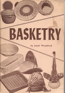 Vintage Book-Basketry by Lenoir Woodstock - Picture 1 of 1