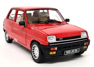 Norev 1/18 - Renault 5 Alpine Turbo 1983 Red Diecast Model Car - Picture 1 of 8