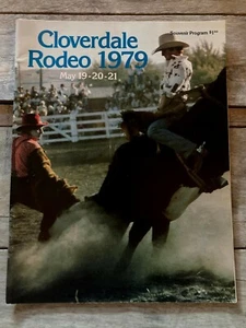 Cloverdale Rodeo Official Program 1979 Canada May 19-21 - Bild 1 von 6