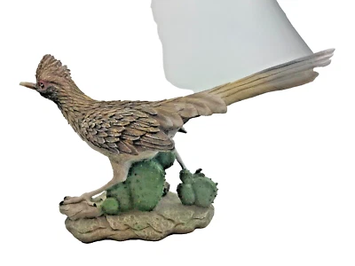 QM2757200 the Great Roadrunner Statue, Full Color 10" High x 17" Long RARO - Imagem 1 de 4