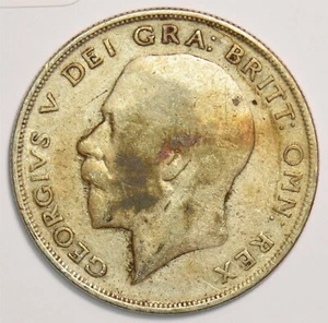 Great Britain 1923 1/2 Crown 199493 combine shipping - Picture 1 of 2