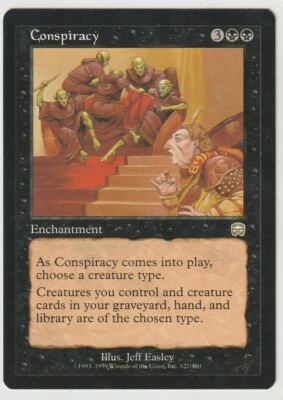 1x CONSPIRACY - Mercadian Masque Magic the Gathering NMINT Rare  - Image 1 of 4