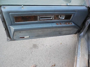 1981 1983 1985 TORONADO LEFT DOOR PANEL OEM USED OLDSMOBILE 1980 1982 1984 - Picture 1 of 10