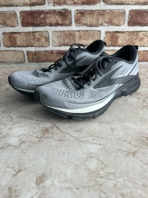 Brooks Trace 3 Zapatos Para Hombre Talla 11 Gris Negro Correr Carretera Cojín 1104121D049 Foto 1 de 4