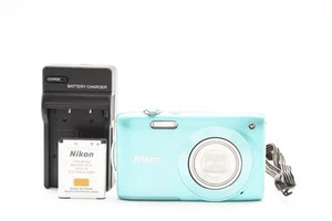 Nikon COOLPIX S3300 Compact Digital Camera Mint Green Direct from Japan 420 - Picture 1 of 10