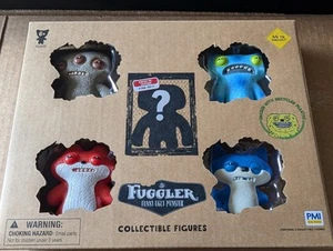 Fuggler 2.5 Inch Figure 5-Pack | Turquoise, Tan, Striped Green, Gray - Imagen 1 de 2
