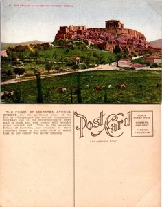 Postkarte Das Gefängnis des Sokrates in Athen Griechenland - Historische Szene - Bild 1 von 1