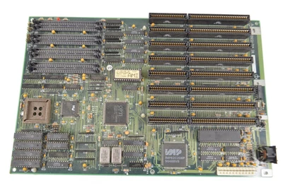 Placa madre de computadora 386 de colección 386SX AMI BIOS IMP Opti Chip Turbo SIN PROBAR Foto 1 de 4