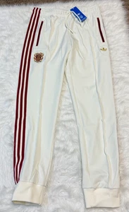 Adidas FC Bayern Anniversary Off White Size Medium Track Pants JF0594 - Picture 1 of 7