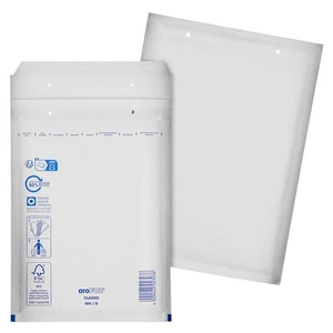 100 aroFOL® CLASSIC Luftpolstertaschen W4/D weiß für DIN A5 - Bild 1 von 7