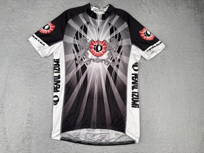 Camiseta deportiva de ciclismo Pearl Izumi para hombre 2XL negra gris roja escudo de león cremallera completa Foto 1 de 4