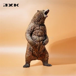 JXK 1/6 Brown Bear Realistic Fierce Animal Soldier Scene GK Model Decoration - Picture 1 of 14