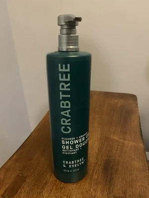 Gel de ducha CRABTREE and Evelyn Cleanse + Awaken 15 oz / 443 ml ***** Foto 1 de 2