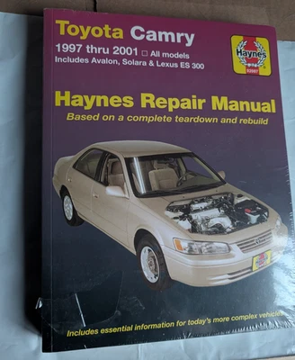 Toyota Camry, Avalon, Solara, Lexus ES300 Repair Shop Manual 1997-2001 Brand New - Image 1 of 2