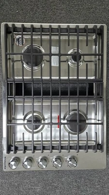 Газовая варочная панель KitchenAid KCGD500GSS 30 дюймов с 4 горелками отсутствует нисходящий поток - Изображение 1 из 4