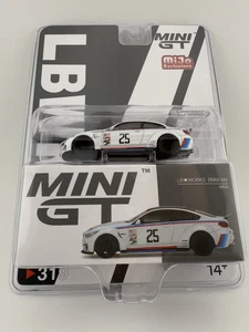 BMW M4 LB Works White - Mini GT MGT 00319 IMSA - Picture 1 of 7