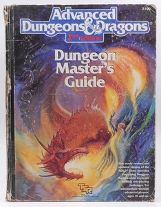 AD&D 2e Dungeon Master's Guide Taped Staff ORIGINAL - Picture 1 of 1