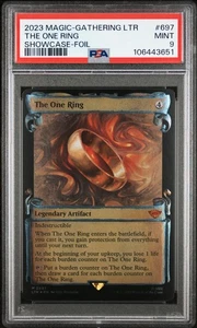 2023 MTG LTR The One Ring #697 (M) Showcase Scrolls Lord Of The Rings PSA 9 FOIL - Bild 1 von 2