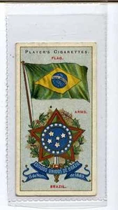 (Jt773-100) Armas y banderas de jugadores, países, Brasil, 1912 #7 - Imagen 1 de 2