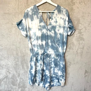 Vintage Havana Super Soft Tie Dye Romper With Pockets Size Medium Summer Beachy - Picture 1 of 9