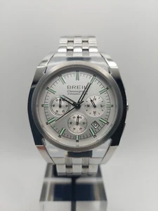 Orologio Breil TW0970 Cruiser Cronografo Bianco Acciaio Uomo 42mm - Foto 1 di 8
