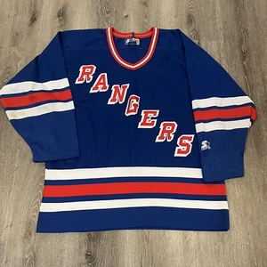 Camiseta New York Rangers Azul Starter NHL Talla Hombre’s Grande (DEFECTOS) - Imagen 1 de 7