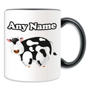 Taza de regalo personalizada para vaca caja de dinero taza animal insecto diseño tema leche té toro - Imagen 1 de 21