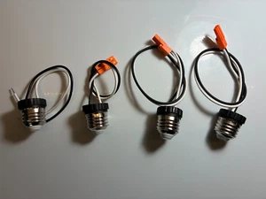 Recessed Downlight Socket ADAPTERS LED Converter Retrofit Existing SET OF 3 NEW - Picture 1 of 8