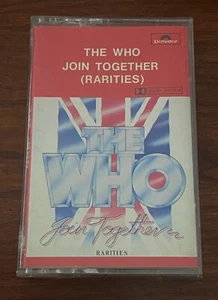 The Who Join Together (Rarities) Australia Import Cassette Tape 1982 Super Rare! - Picture 1 of 4