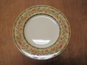 Johnson Bros MCBAINE Dinner Plate 10 7/8" Red Green Yellow 4 available - Picture 1 of 7