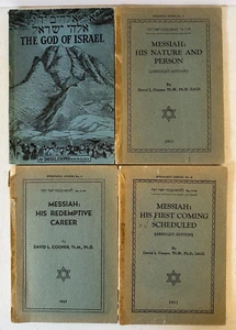 God Of Israel 1945 Messiah Messianic Series 1953 2 3 4 David Cooper Jew Judaism - Picture 1 of 24