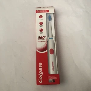 Colgate 360 Advanced Batería Sónica Power Cepillo de Dientes Blanqueamiento Suave Nuevo - Imagen 1 de 3